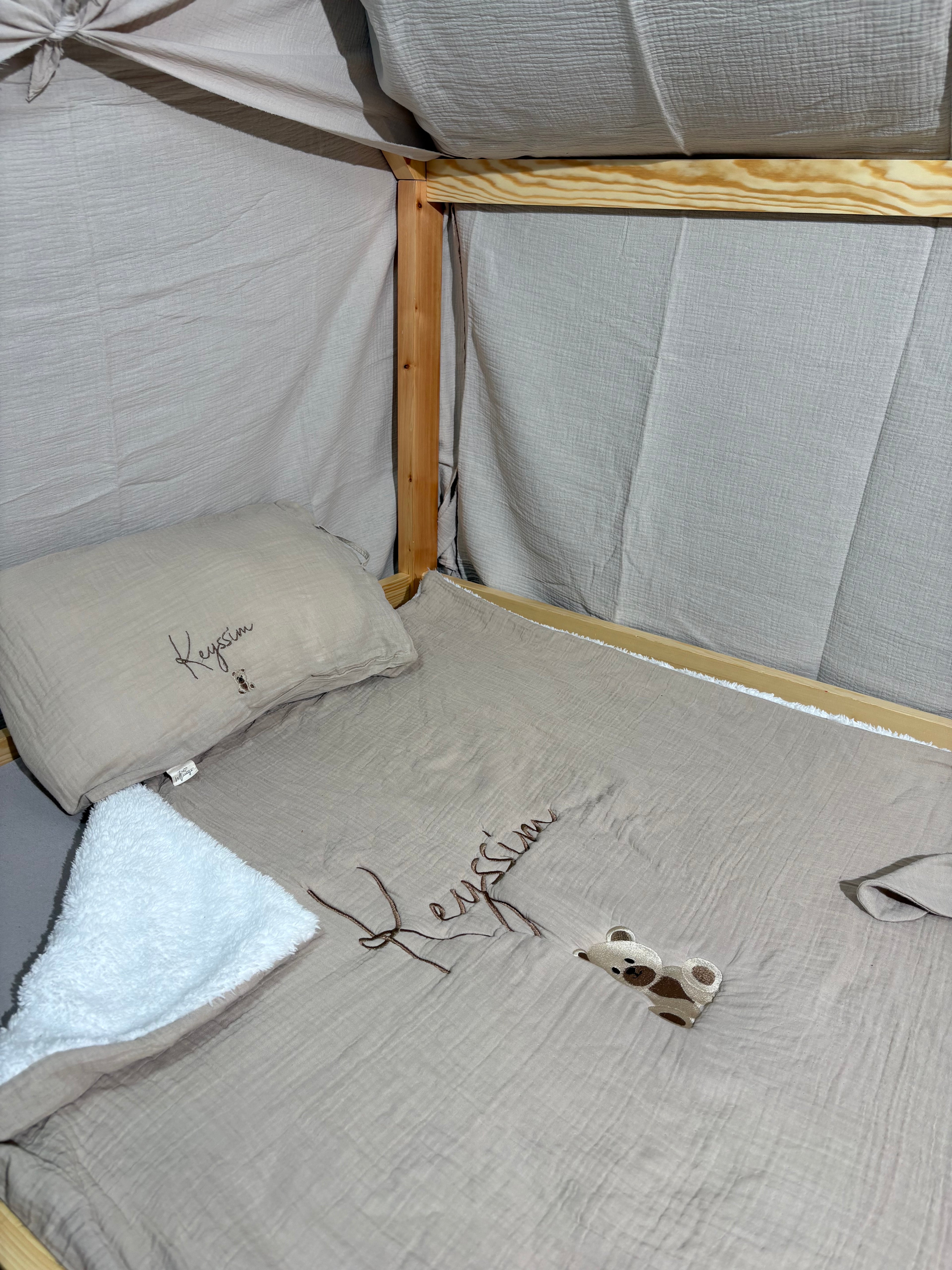 Coffret Sieste – Couverture XL & Coussin Nomade avec lanières