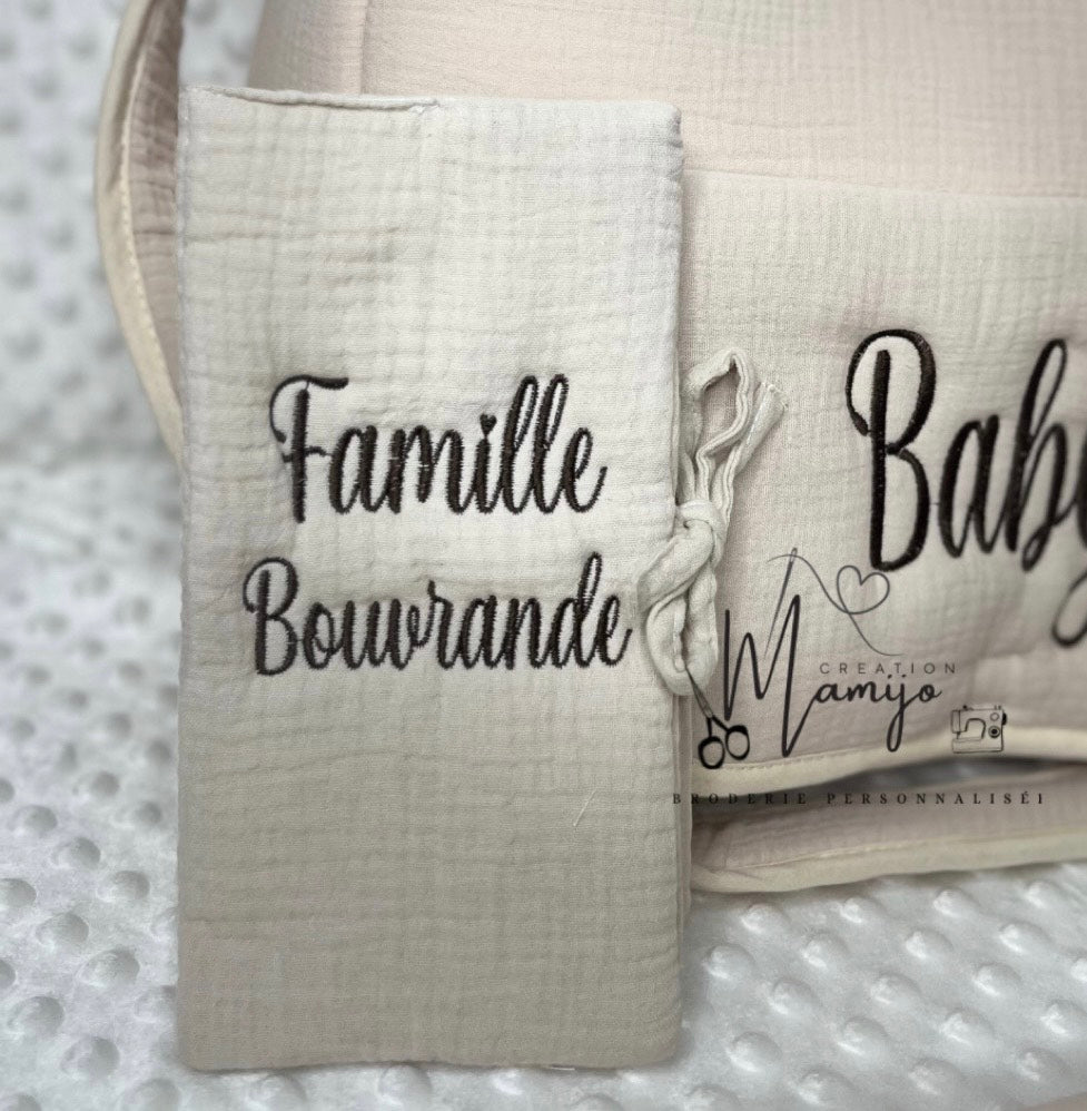 Protège Livret de Famille - Gaz de Coton