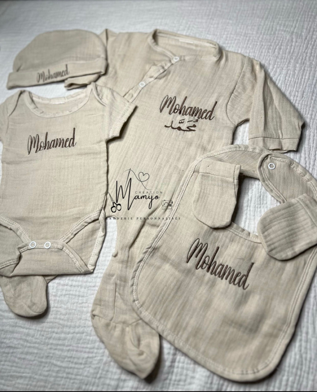 Kit 5 pièces - Gaz de Coton