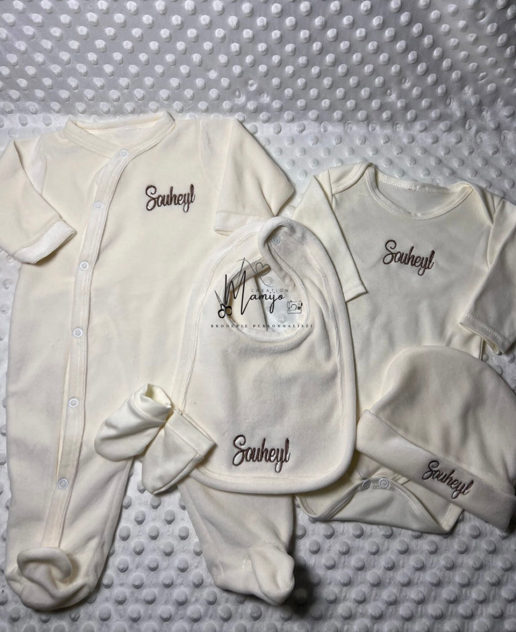 Kit 5 pièces - Velour