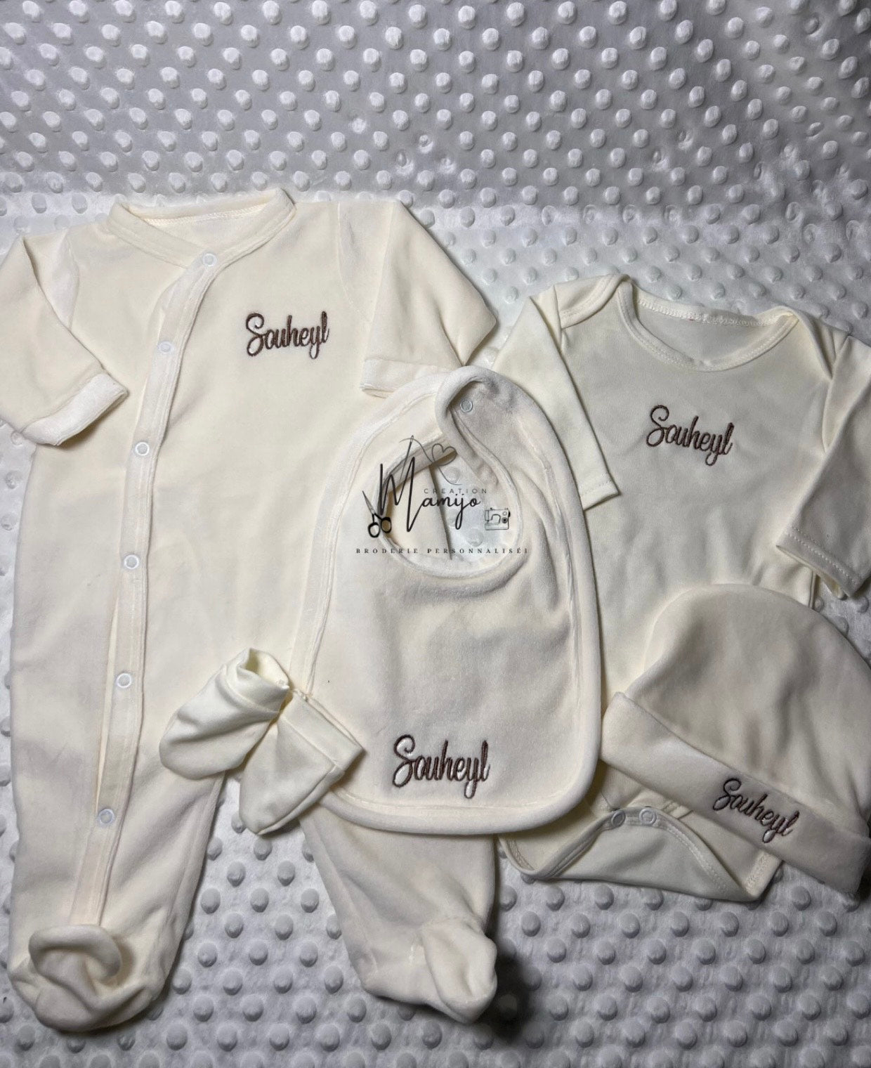 Kit 5 pièces - Velour