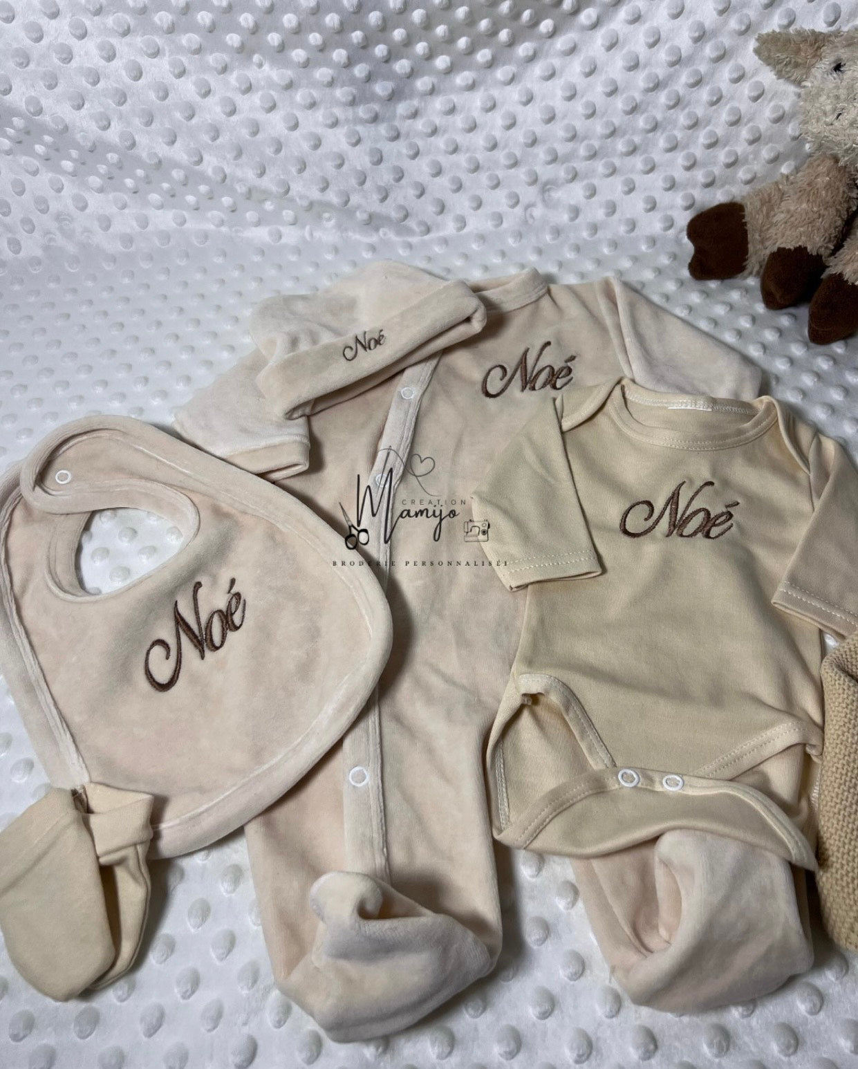 Kit 5 pièces - Velour