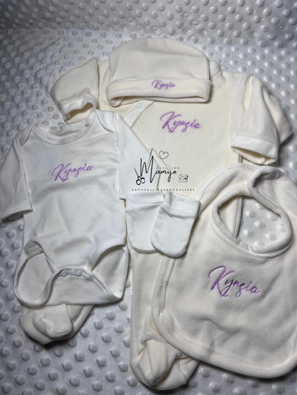 Kit 5 pièces - Velour