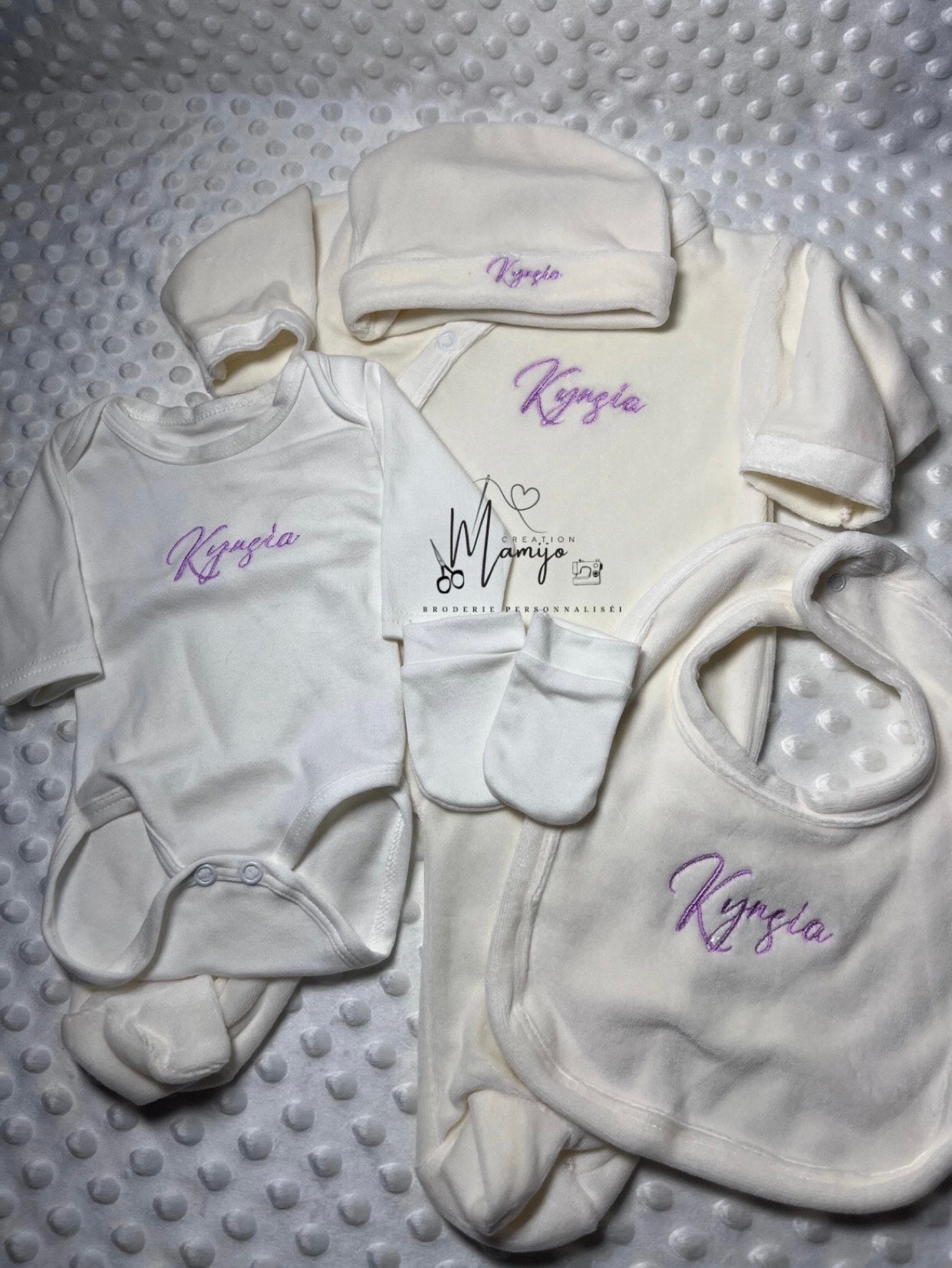 Kit 5 pièces - Velour