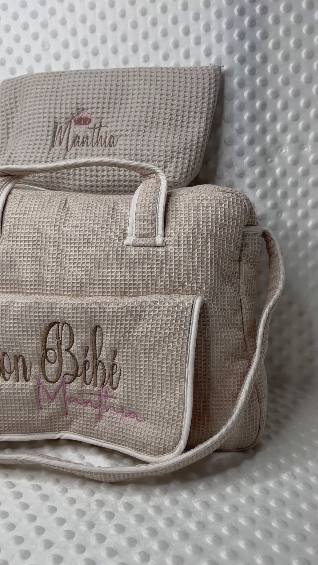 Sac à langer - Nid d’abeille